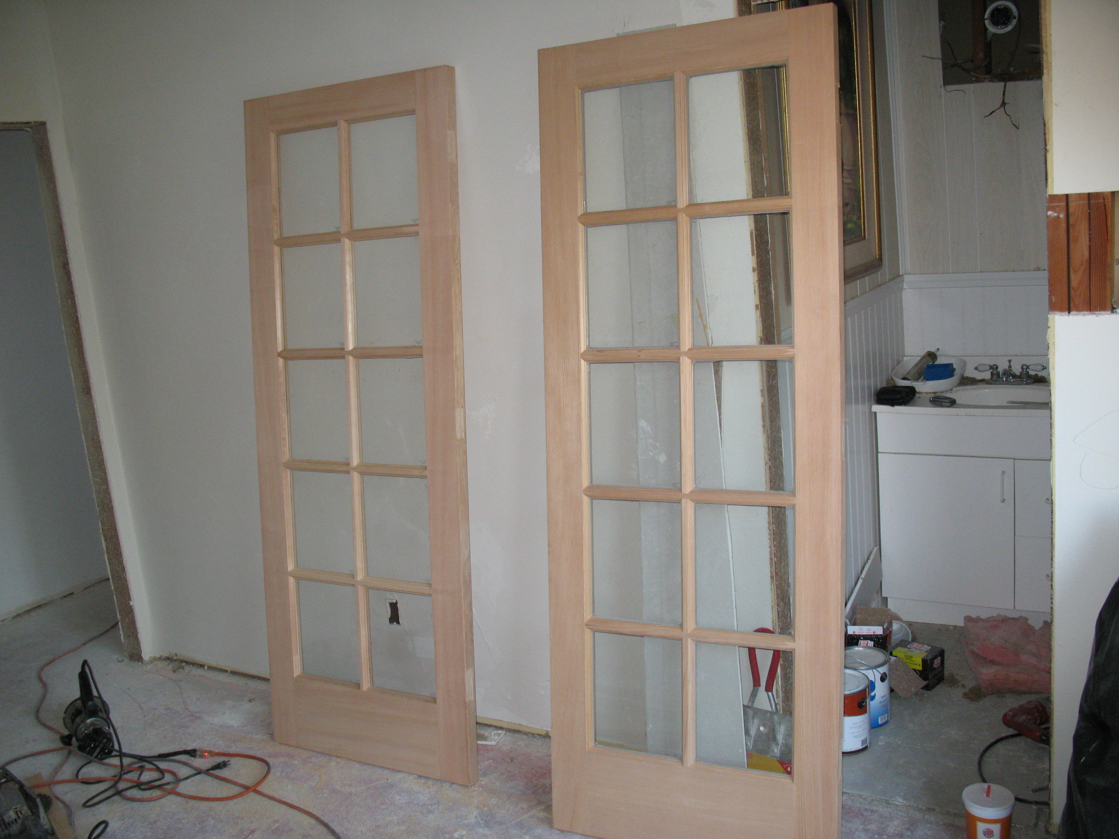 Palm Springs Rental French Door Installation